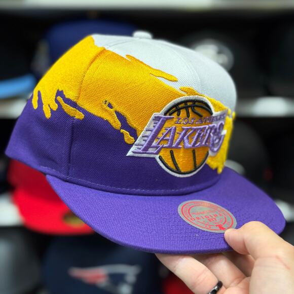 Los Angeles Lakers Multicolor Mitchell & Ness Snapback - Picture 1 of 4